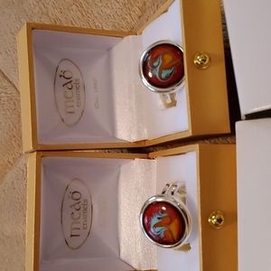 Meab Enamels rings.  Adjustable. Made in Ireland.